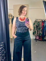 Organic Stretch Tank - Nightwalk Dark