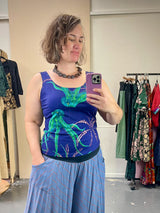 Organic Stretch Tank - Spooktipus