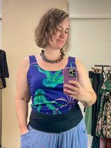 Organic Stretch Tank - Spooktipus