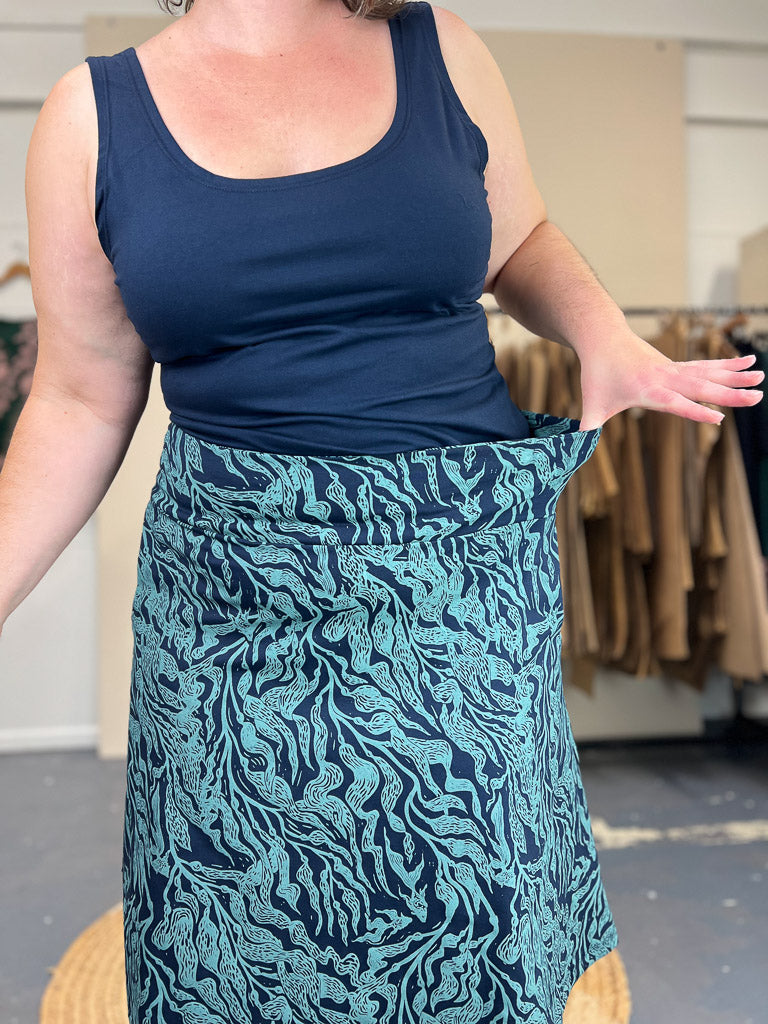 Swing Skirt – Kelp Garden