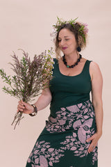 Organic Cotton Tank - Bottle Green