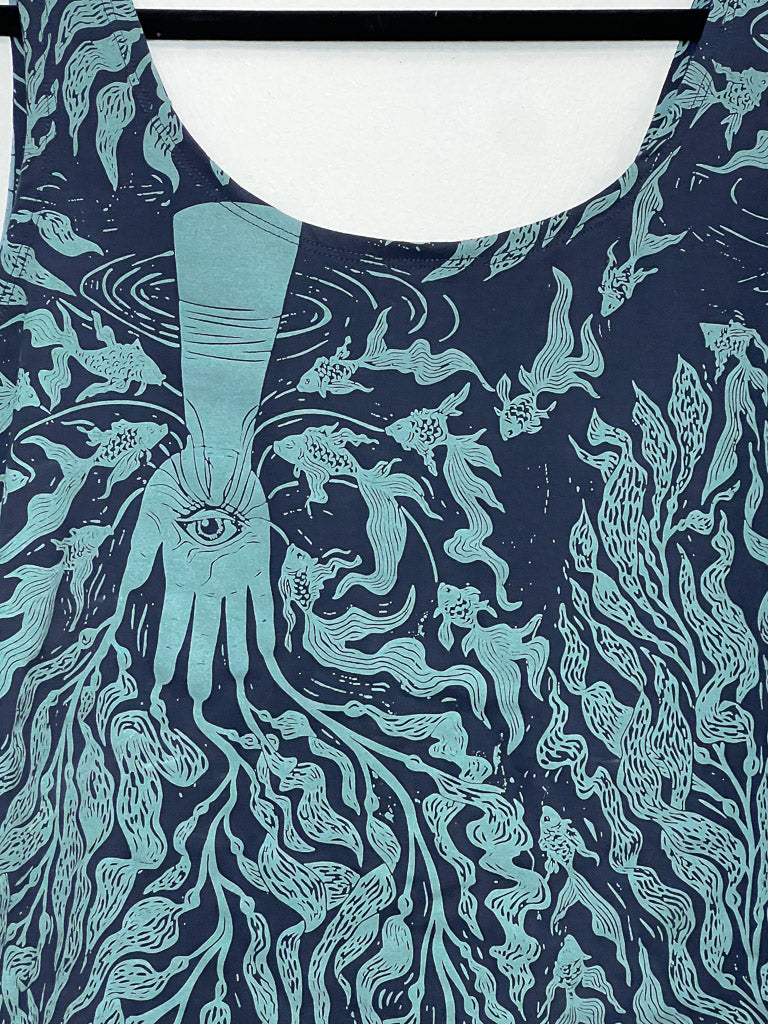 Organic Stretch Tank - Care For Kelp