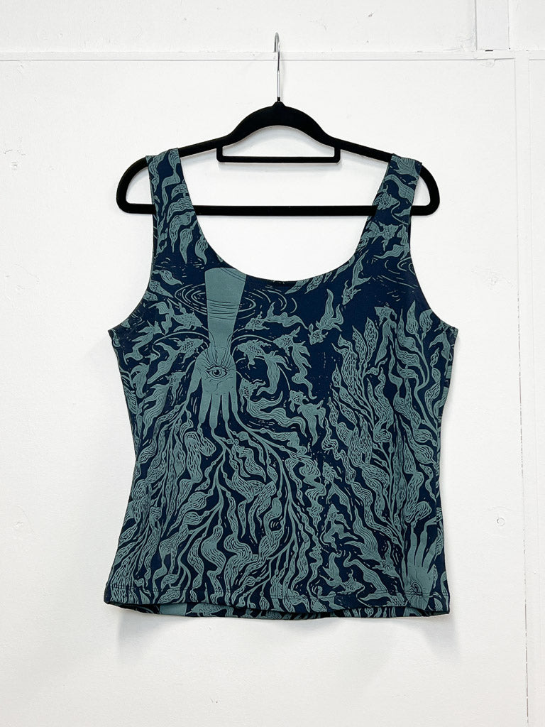 Organic Stretch Tank - Care For Kelp
