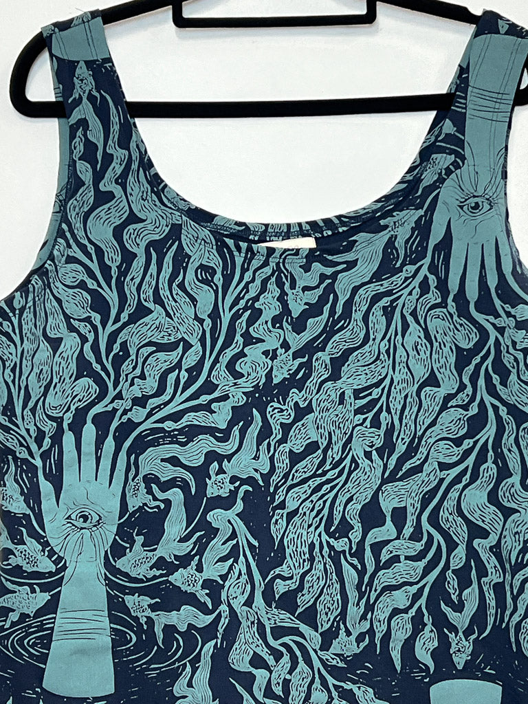 Organic Stretch Tank - Care For Kelp