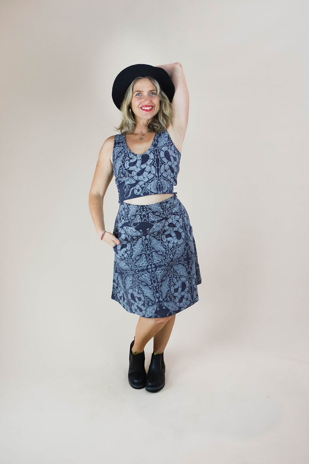 Swing Skirt with pockets - Nightwalk