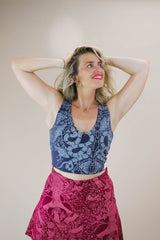 4 Way Reversible Crop - Nightwalk