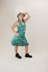 Swing Skirt with pockets - Marigold Connection (M,XL)