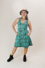 Swing Skirt with pockets - Marigold Connection (M,XL)