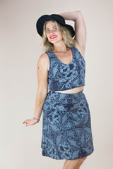 4 Way Reversible Crop - Nightwalk