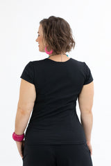 Windowpane Top Stretch Cotton - Metamorphosis