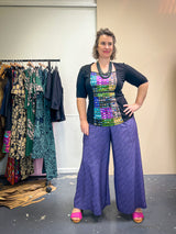 Windowpane Top Stretch Cotton - Not So Square